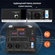 Інвертор-конвертер напруги VEVOR 3000W двонаправлений 110/220V - зображення 4