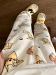 Домашні піжамні плюшеві штани Pikachu бежевого кольору, теплі домашні штани Пікачу XS-S - зображення 5