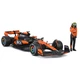 Автомодель с фигуркой Bburago F1 McLaren MCL38 (1:24) - изображение 2