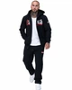 Кофта чоловіча Lonsdale GARRIGILL 117776-1519 XL Black/White/Red (4255581580472) - зображення 2