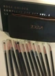 Набор кистей для макияжа глаз Zoeva Complete Eye Set Rose Golden Vol.1 12 шт с косметичкой - изображение 1