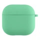 Чехол Silicone Case с микрофиброю для Airpods 3 Spearmint - изображение 1