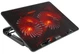 Охлаждающая подставка для ноутбука Blow 2 Fan Samba Red (5900804144113) - изображение 1