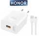 Сетевое зарядное устройство HONOR SuperCharge 100W OEM EU (с кабелем 1м) - изображение 1