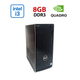 ПК Dell Inspirion 3650 / Intel Core i3-6100 (2 (4) ядра по 3.7 GHz) / 8 GB DDR3 / 512 GB SSD / nVidia Quadro P620, 2 GB GDDR5, 128-bit / Wi-Fi+Bluetooth / DVD / Win 10 Home Lic б/у - изображение 1