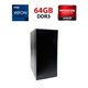 Рабочая станция 2E Credo V200B-400 (2E-V200B-400) Tower / Intel Xeon E5-2670 v1 (8 (16) ядер по 2.6 - 3.3 GHz) / 64 GB DDR3 / 240 GB SSD / AMD FirePro W7100, 8 GB GDDR5, 256-bit / Win 10 Pro б/у - изображение 1