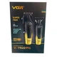 Комплект 2 в 1 машинка для стрижки волосся та тример VGR V-196 V-996 Золотистий - изображение 3