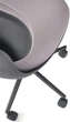 Fotel dziecięcy do biurka Halmar ORION Czarno-popielaty (5905248135796) - obraz 10