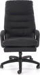 Fotel biurowy Halmar HARBOR Czarny (5905248134881) - obraz 1