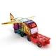 Магнітний конструктор "Magnetic Tiles Gems Rocket" Geomag 4211GM 24 деталі - зображення 3