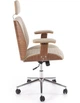Fotel biurowy Halmar TIMBER Orzechowy-beżowy (5905248135444) - obraz 4