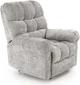 Fotel wypoczynkowy Halmar AMORE Popielaty (5905248135093) - obraz 3