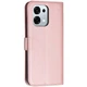 Чехол-книжка с застежкой UniCase Jet Cover для OPPO A6 Pro - Rose Gold - изображение 5