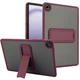 Захисний чохол Deexe Crystal Kickstand для Samsung Galaxy Tab A11 Plus (X230/236) - Wine Red - зображення 1