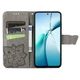 Чохол-книжка з малюнком UniCase Butterfly Pattern для Motorola Moto G86 Power - Grey - зображення 2