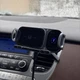 Автомобильный держатель SD01 с беспроводной зарядкой 15W на решётку авто с функцией поворота 90° Серый - изображение 2