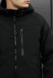 Куртка Чоловіча Стаф Некса Демісезонна Чорна Soft Shell Staff Nexa Black L (380339) - зображення 5