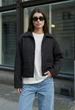 Женская куртка стаф черная спортивная Staff stax black XS (380323) - изображение 1