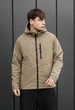 Куртка мужская стаф зеленая демисезонная soft shell базовая Staff synx light olive XL (380432) - изображение 8