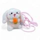 М'яка іграшка-тримач для телефону PLC25005(White) 9х8х11 см - зображення 2