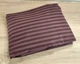 Простирадло на резинці LARA бязь-страйп dp11252 Brown 180х200х25 - зображення 1