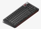 Беспроводная магнитная клавиатура NuPhy WH80 / Magnetic Jade / Color - Nebula Black / RGB, ANSI US - изображение 1