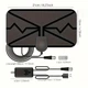 Антена цифрова внутрішня для ТБ HDTV Antenna 4K/1080p з підсилювачем (Black) - изображение 2