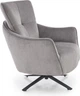 Крісло для відпочинку Halmar SCAMPI Сіре (5905248135550) - зображення 2