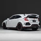 Модель авто Honda Civic Type R 1:32 белая | коллекционная металлическая JDM модель с открывающимися элементами - изображение 6