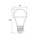 Світлодіодна лампа з акумулятором EUROLAMP А60-7W-E27-4000K (LED-A60-07274(EM)AV) - зображення 4