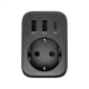 Зарядний пристрій Ugreen 3xUSB 30W Outlet Extender (2хUSB-A+USB-C) CD314 (90613) UGREEN 90613 928927 - зображення 2
