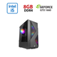 Игровой ПК FORSAGE F4-3R1 Color LED Tower / Intel Core i5-10400F (6 (12) ядер по 2.9 - 4.3 GHz) / 8 GB DDR4 / 480 GB SSD / nVidia GeForce GTX 1660, 6 GB GDDR6, 192-bit - изображение 1
