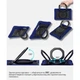 Чехол для планшета BeCover Stand Samsung Galaxy Tab S10 FE Plus (SM-X620/SM-X626) 13.1" Blue (714565) BeCover 714565 928498 - изображение 2