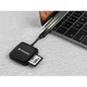 Зчитувач флеш-карт Transcend USB 3.2 Gen 1 Type-C SD/microSD Black (TS-RDC3) Transcend TS-RDC3 928581 - зображення 5
