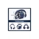 Навушники OneOdio Pro 10 3,5мм/6,35мм Deep Blue (Pro 10 Deep Blue) OneOdio Pro 10 Deep Blue 928544 - зображення 3
