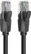 Патч-корд Vention Cat.6 UTP Patch Cable 0.5M Black (IBEBD) - изображение 2