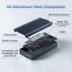 Зовнішній корпус Acasis TBU405Air для M.2 NVMe SSD, Thunderbolt 4/3/USB4, до 40 Гбіт/с (Сірий) - зображення 7