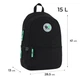 Рюкзак GoPack Education Teens 188M-4 чорний (GO26-188M-4) - зображення 3