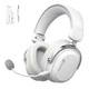 Геймерська бездротова (Bluetooth + 2,4G) гарнітура Attack Shark L30 PRO (вага 180 гр) White (L30PROW) - зображення 1