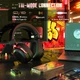 Геймерська бездротова (Bluetooth + 2,4G) гарнітура Attack Shark L30 PRO (вага 180 гр) Red (L30PROR) - зображення 2