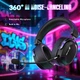 Геймерська бездротова (Bluetooth + 2,4G) гарнітура Attack Shark L30 PRO (вага 180 гр) Black (L30PROB) - зображення 5