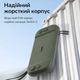 Hagibis чохол для Nintendo Switch 2 з 10 картриджами, жорстка оболонка EVA, захист від ударів, портативний Зелений - зображення 6