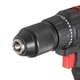 Дрель-шуруповерт аккумуляторный 20 В 35 Нм 2Аг 0-450/0-1500об/хв Li-Ion Intertool (1аккум.,ЗУ,кейс) - изображение 5