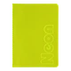 Тетрадь офісна Buromax NEON А5 80 арк. клітинка тверда палітурка жовта (BM.24822180-08) - зображення 1