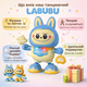 Интерактивная музыкальная игрушка LABUBU танцующая кукла для детей от 3 лет, подарок для мальчика и девочки лабубу танцующая - изображение 2