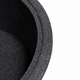 Кухонная мойка каменная Комфи чёрный Solid. Гранитная круглая из искусственного камня раковина на кухню - изображение 3