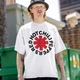 Футболка унісекс Red Hot Chili Peppers (Logo wht) M білий - изображение 1