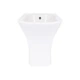 Биде напольное Qtap Presto Quadro 525×340×400 мм, White QTPRE29W49124 - изображение 4