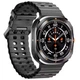 Смарт годинник XO-Watch Ultra, AMOLED, IP68, BT5.3, 300mAh, Чорний - зображення 3