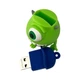 Флеш-накопичувач Wibrand USB 2.0 Mike Wazowski 16Gb Green - зображення 5